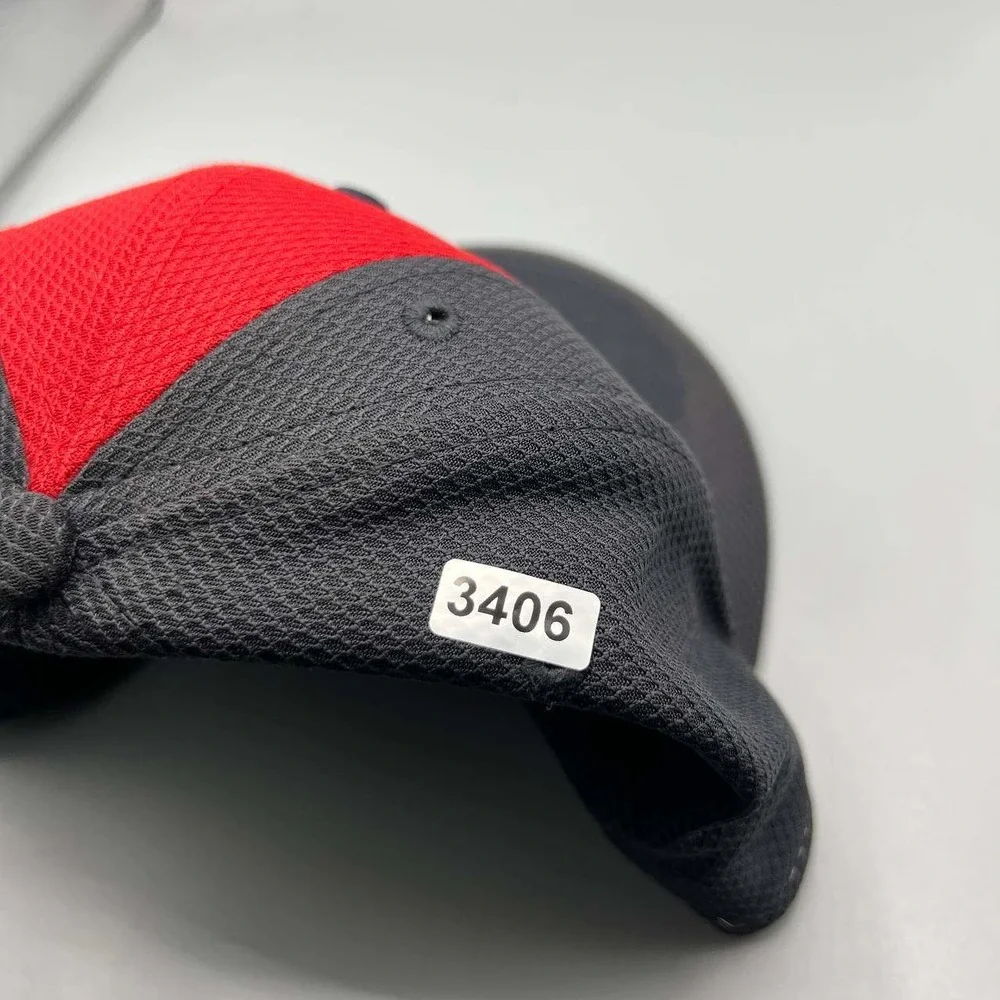 Boston Red‎ Sox Hat Men 7 1/4 Black Red Embroidered 59Fifty New Era Fitted Cap